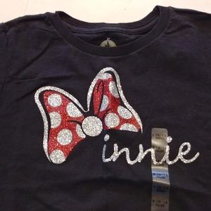 Disney Shirts & Tops - 5/$20 in bundle Minnie black & red glitter t-shirt Disney Shirts & Tops - 5/$20 in bundle Minnie black & red glitter t-shirt